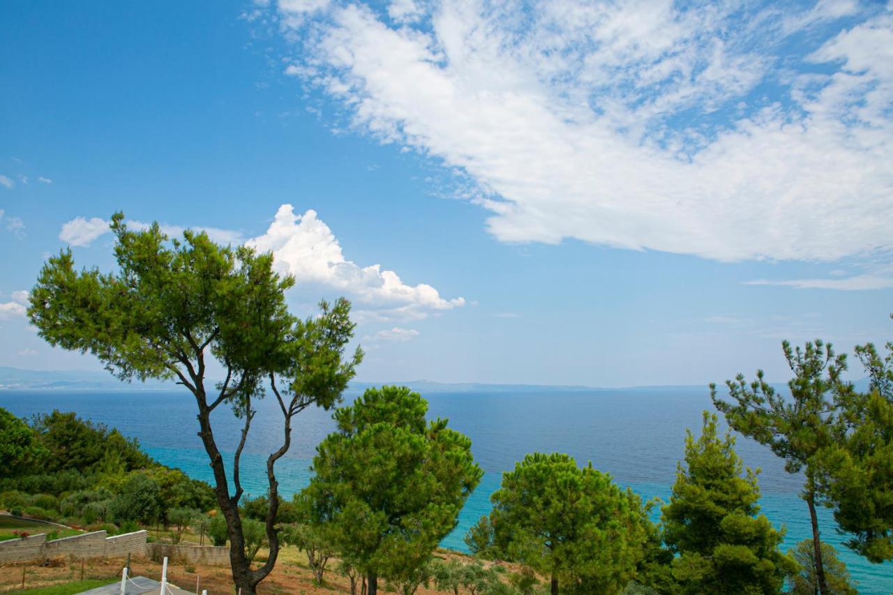 Aelia Sea View Studios Афитос Екстериор снимка