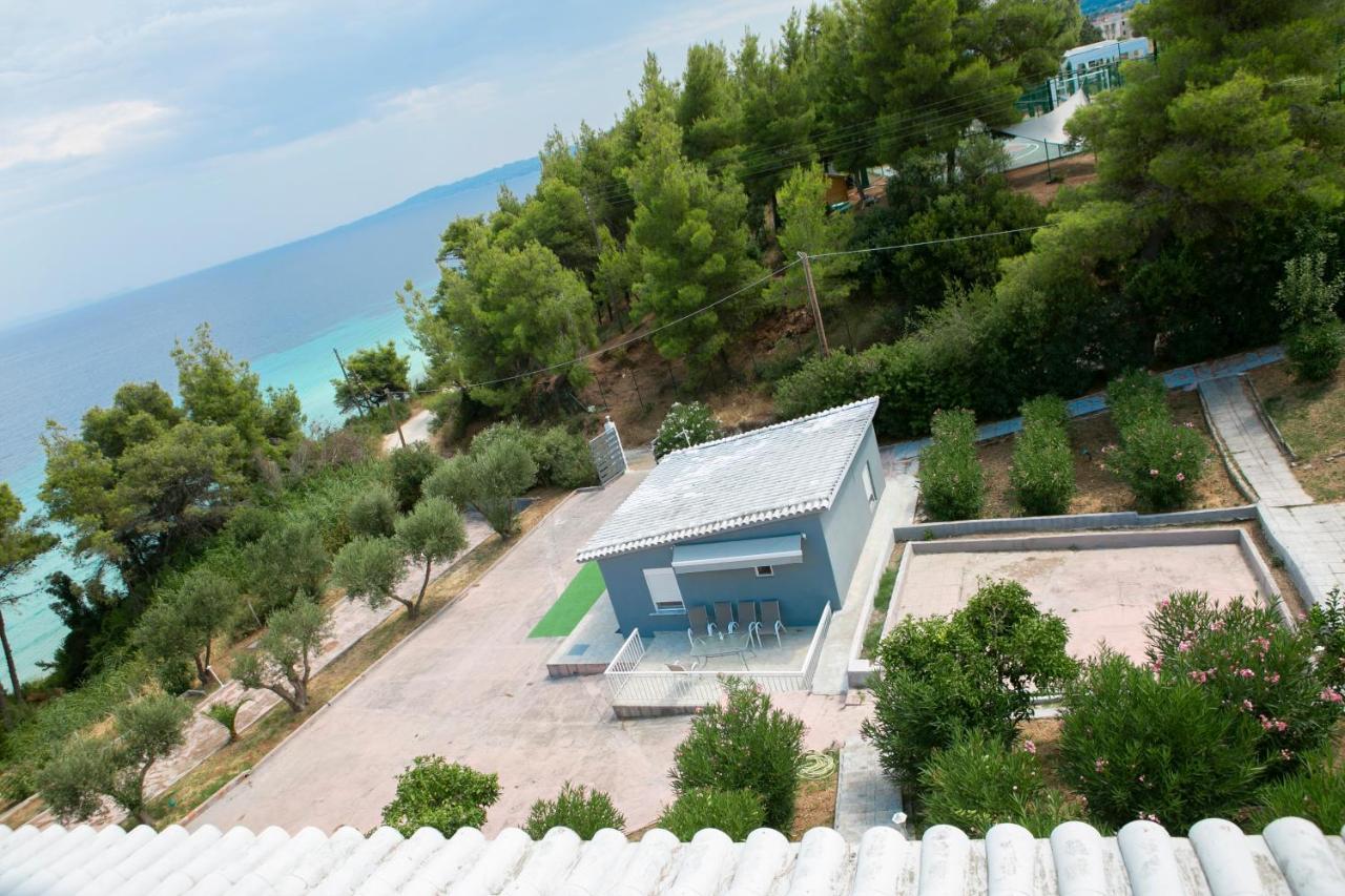Aelia Sea View Studios Афитос Екстериор снимка