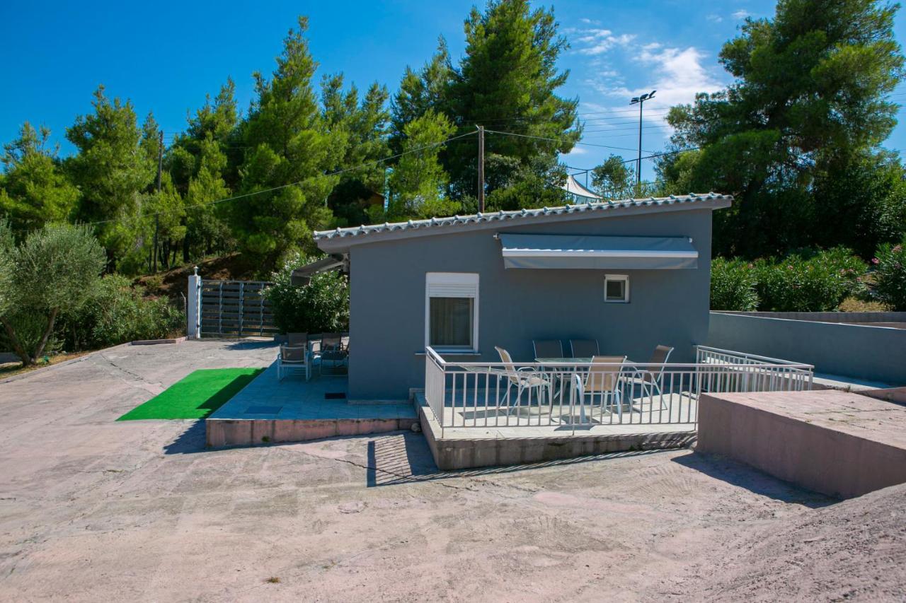 Aelia Sea View Studios Афитос Екстериор снимка