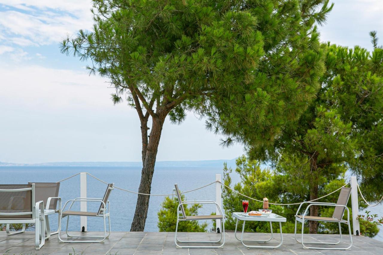 Aelia Sea View Studios Афитос Екстериор снимка