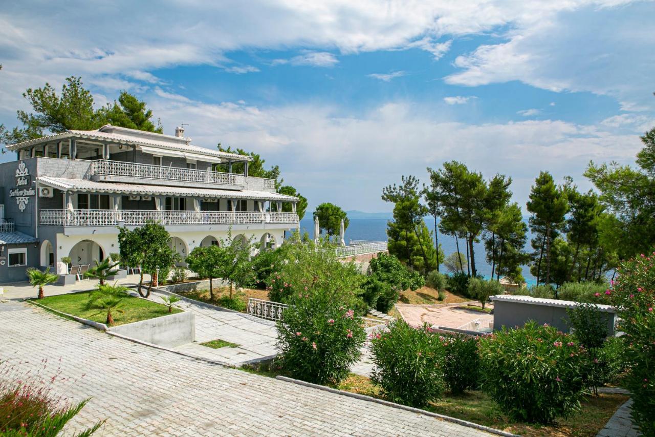 Aelia Sea View Studios Афитос Екстериор снимка