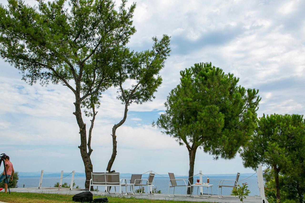 Aelia Sea View Studios Афитос Екстериор снимка